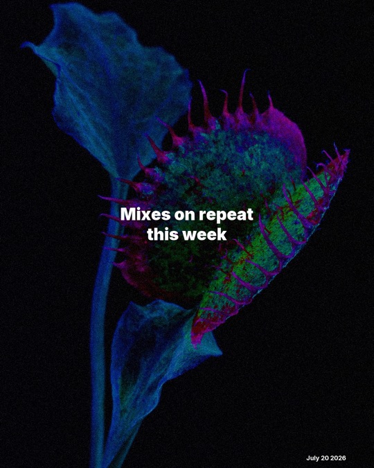 Mixes on repeat this week