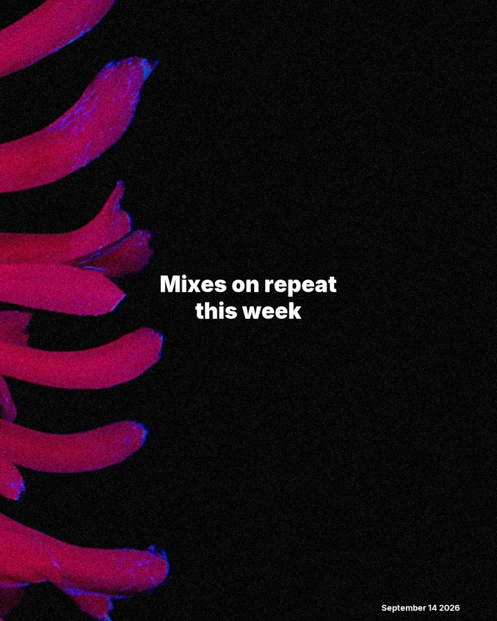 Mixes on repeat this week: September 14, 2026, slide 1