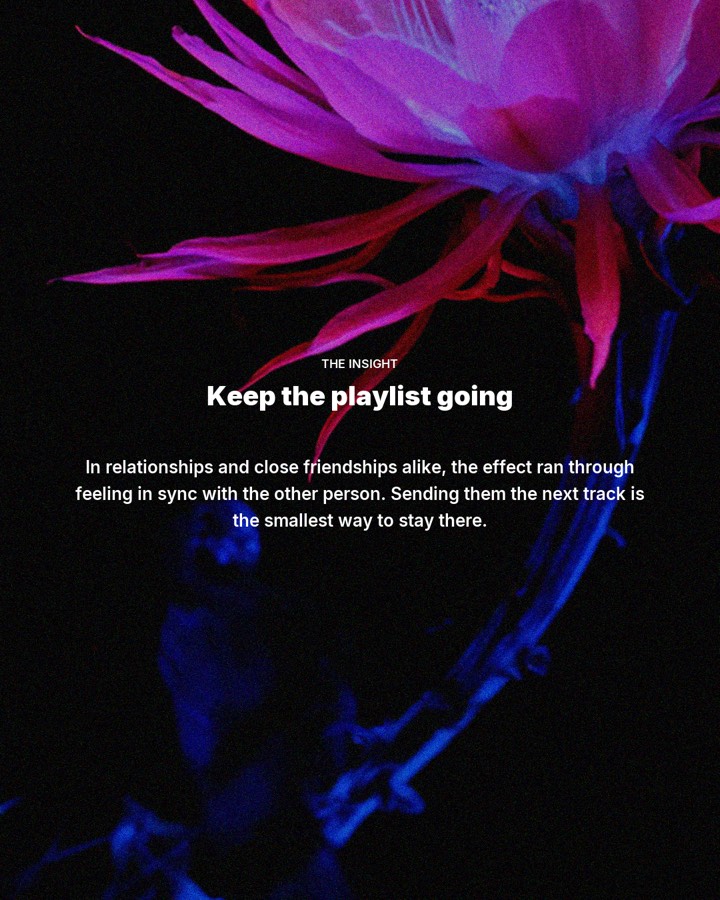 Sharing music leads to more commitment, slide 4