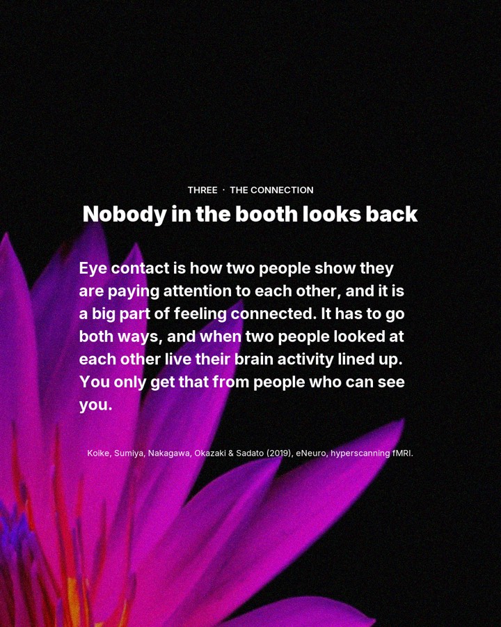 3 easy wins from facing the room, not the booth, slide 4