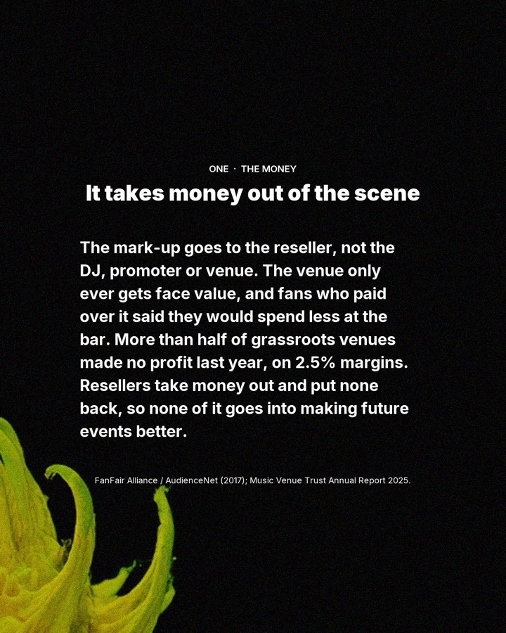 3 ways ticket scalping is killing rave culture, slide 2