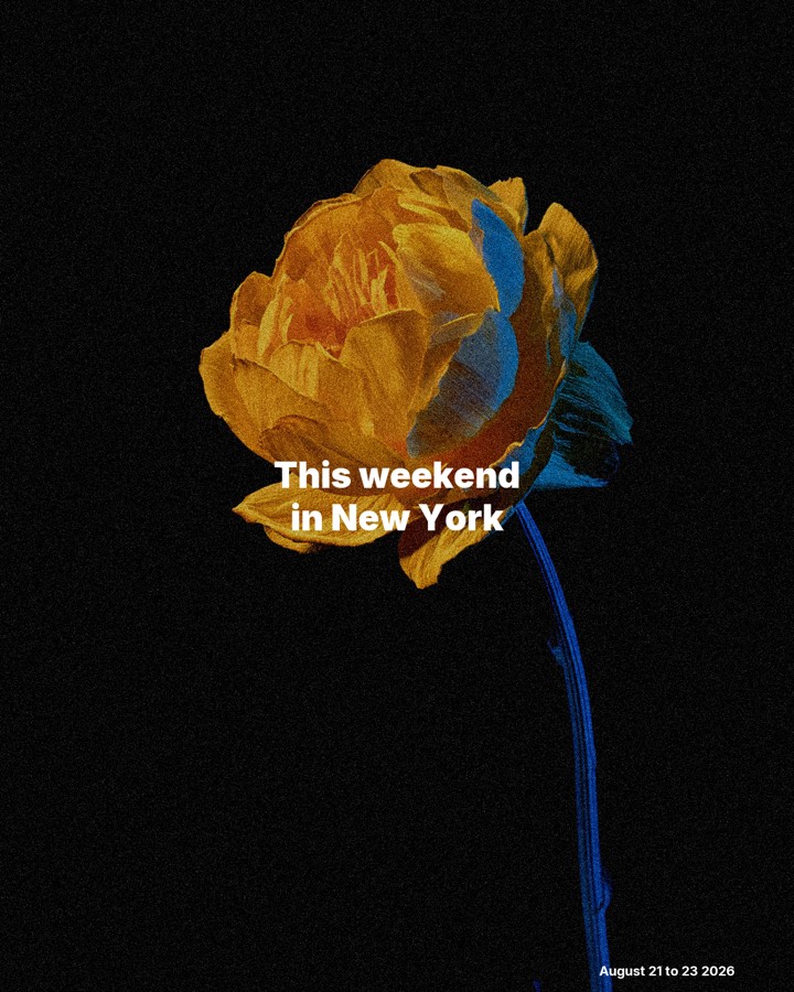 This weekend in New York, slide 1